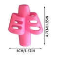 thumbnail image 5 of Handwriting Tool 3 Pack, Pencil Grippers for Student Handwriting, Student Writing Tool, Grip Strength Trainer, Ergonomic Non-Slip Silicone Writing Aid That Helps Kindergarteners, 5 of 5