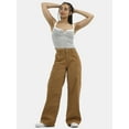 thumbnail image 2 of No Boundaries Wide Leg Cargo Pants, 31.5'' Inseam, Women's, 2 of 5