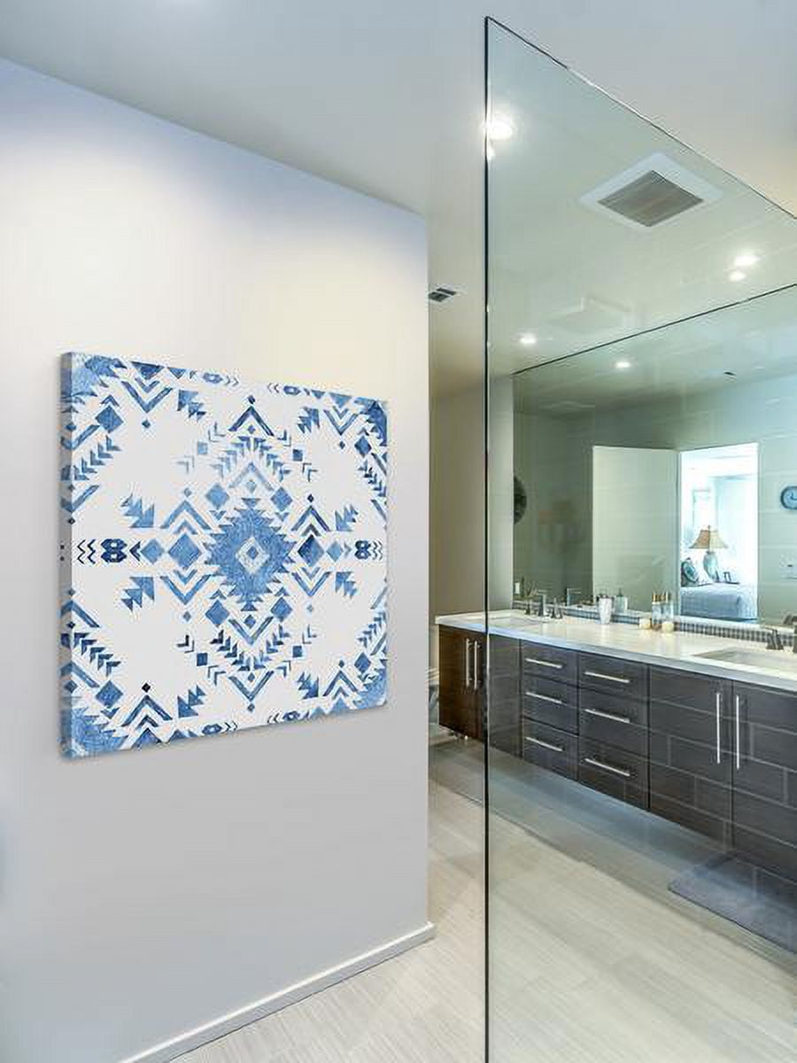 "Intuitive Brushtrokes" Painting Print on Wrapped Canvas