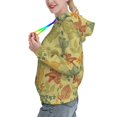 thumbnail image 2 of Sigee Floral with Butterflies for Women's Pullover Hoodie Sweatshirts Adult Casual Long Sleeve Sweatshirts ,Sizes S-2XL-Medium, 2 of 7