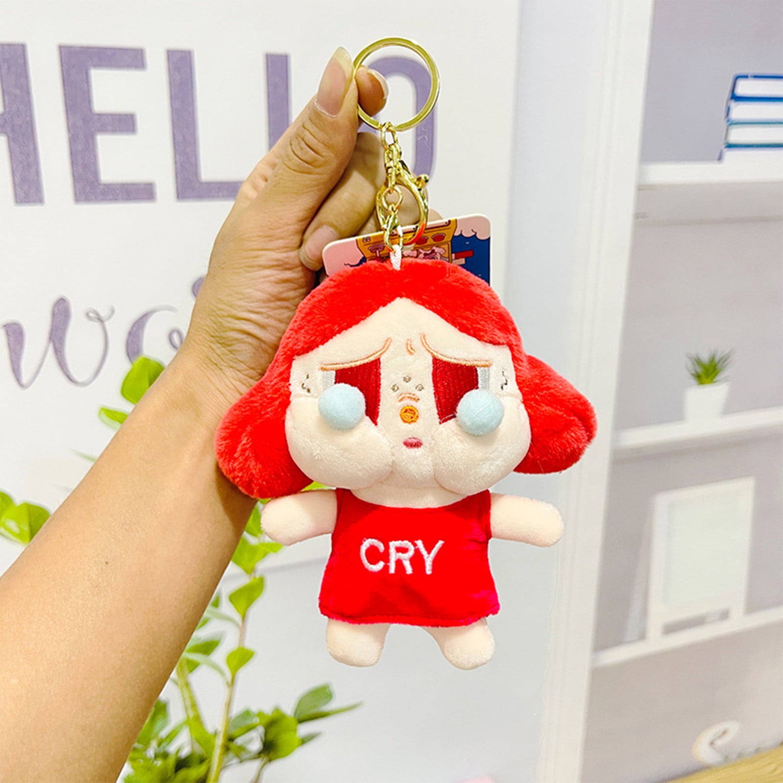 POP MART Crybaby Doll Keychain Series Clearance! 5 Inch Labubu