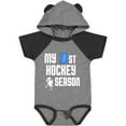 thumbnail image 3 of Inktastic My 1st Hockey Season Boys Baby Bodysuit, 3 of 5