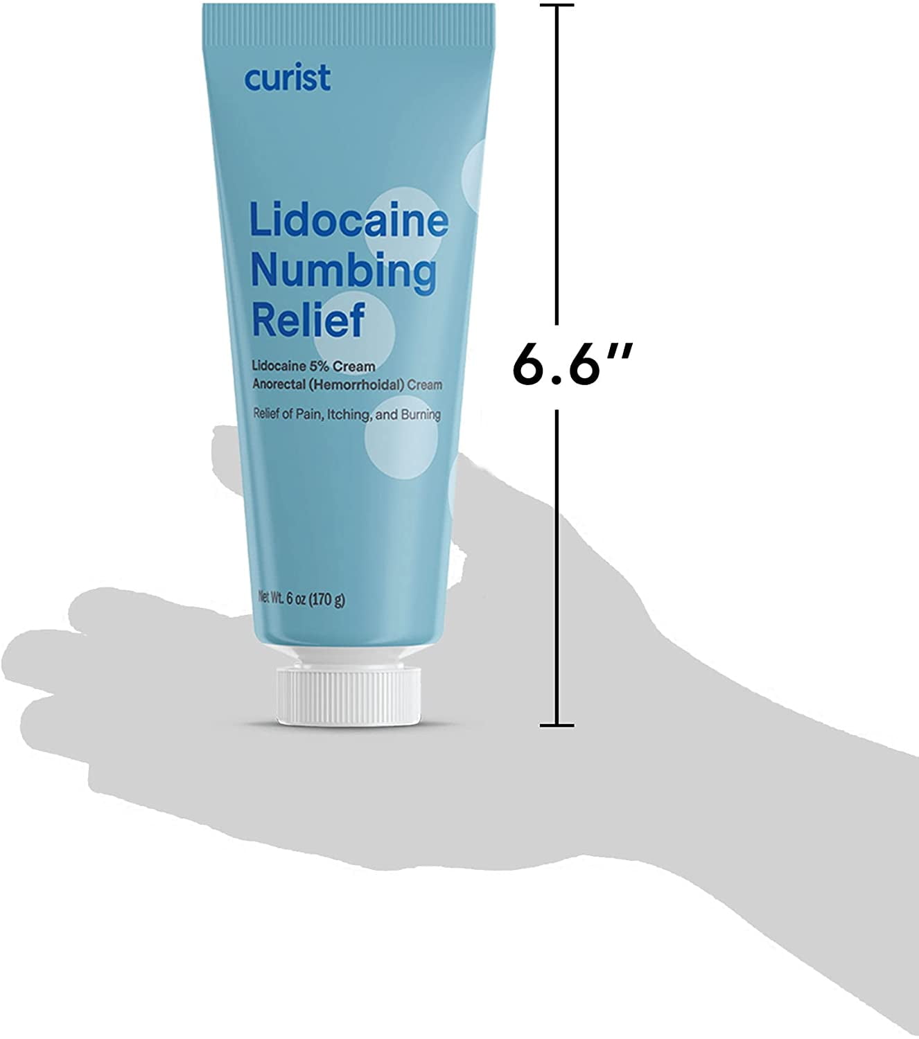 Buy Curist Lidocaine Cream OTC Lidocaine 5 Topical Pain Relief Numbing