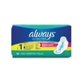 thumbnail image 4 of Always Ultra Thin Pads Size 1 Regular Absorbency Unscented with Wings, 36 Count, 4 of 7