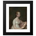 thumbnail image 2 of Gilbert Stuart 20x24 Black Modern Framed Museum Art Print Titled - Miss Anna Powell Mason (Mrs. Patrick Grant) (1804-05), 2 of 5