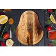 thumbnail image 4 of Funny Avocado Shape Acacia Wood Cutting Board Gift For Her Charcuterie Wooden Boards Fruit Shape Serving Tray Kitchen Décor ( Avocado 14.5 X 8Inch), 4 of 4
