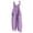 Purple#1, variant on Gifts for Women! Xuniizn Jumpsuits for Women Summer Casual Loose Round Neck Spaghetti Strap Wide Leg Beach Rompers with Pockets Breathable Checkered Overalls