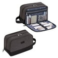thumbnail image 6 of WANDF Toiletry Bag for Men Women with Wet Pocket & Hook Dopp Kit Hanging Shaving Bag Travel Accessories Organizer for Business Weekend Trip(Dark Grey), 6 of 13