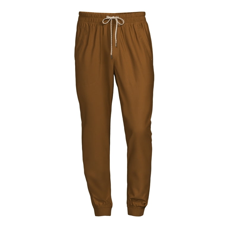 Deux Par Deux Stretch Twill Jogger Pants - Chipmunk Deux Par Deux Stretch Twill Jogger Pants - Chipmunk
