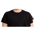 thumbnail image 2 of Rachel Rachel Roy Womens Plus Natalia Cascade Ruffle Tee T-Shirt, 2 of 6