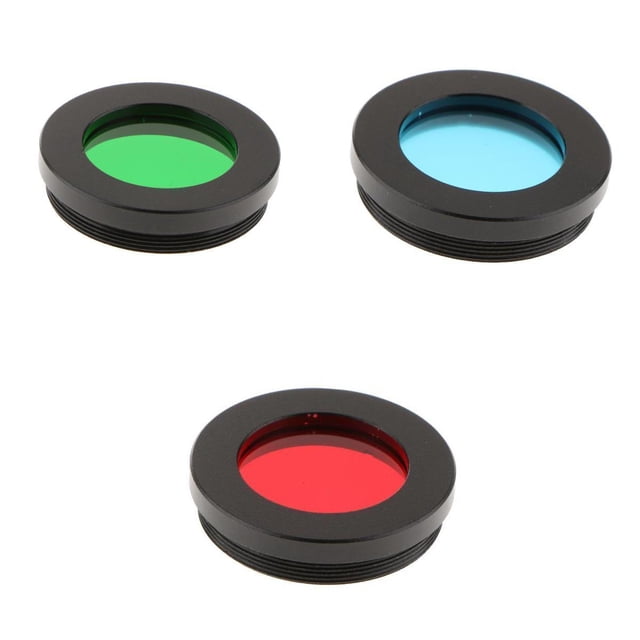 Paquete de 3 Filtros 1,25 "para Telescopio Astronómico Ocur Sunnimix filtros de telescopio