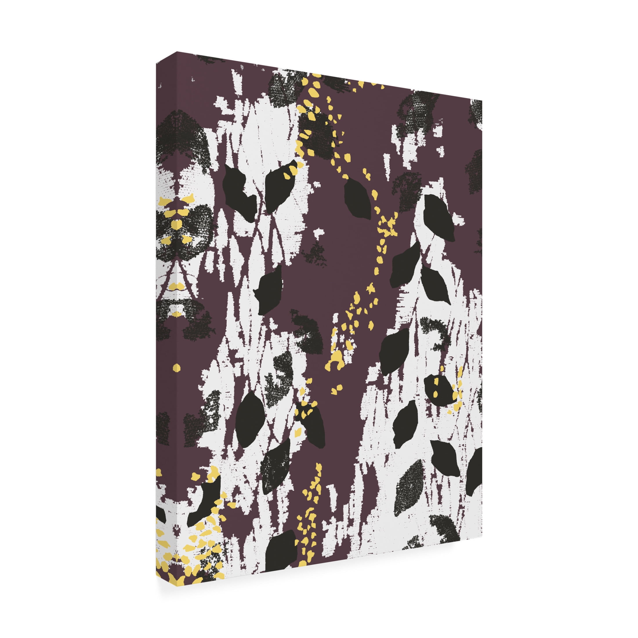 Canvas Wall Art - Maliq 'Gone With The Wind' Wall Art for Living Room, Bedroom, or Office Décor by Trademark Fine Art - 14 x 19 Inches