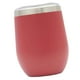 thumbnail image 3 of Vaso de 12 oz, vaso de material acero inoxidable sin vástago con tapa, matraz de doble pared con aislamiento al vacío para , oficina, vino, caf rojo Yotijar Vaso térmico inoxidable, 3 of 5