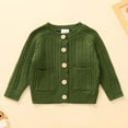 thumbnail image 2 of MEZZALL Soft Cozy Boys Sweater Knit Cardigan Toddler Fall Comfortable Baby Outerwear With Classic Design For Everyday Wear And Birthday Knitwear Long Sleeve O-Neck Child Dailywear, 2 of 8