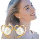 thumbnail image 4 of Pendientes Pendientes de moda para las mujeres en la joyería de las mujeres Ear Cuff Regalos para Amigo Hermana desgaste diario, 4 of 6