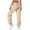 Yellow, variant on BILIKEYU Women's Elastic High Waist Cargo Pants, Womens Pants, Womens Cargo Pants, Joggers for Women