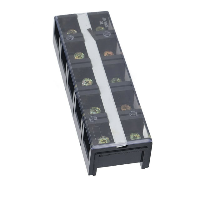 Regleta de terminales Bling Bling 1 unidad 100 A tornillo de doble fila