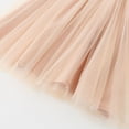 thumbnail image 3 of ZHUASHUM Cute Girl'S Dress 2024 Party Beach Butterflywings Skirts Kids Beach Summer Sleeveless Tutu Casual Birthday Tulle Layered Skirt Toddler Princess Lace Dresses,3-4 Years Beige, 3 of 6