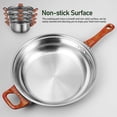 thumbnail image 4 of BESTYASH 6Pack Non Stick Pot Set Stainless Steel Kitchen Utensils Round Household Users Cooking, 4 of 6