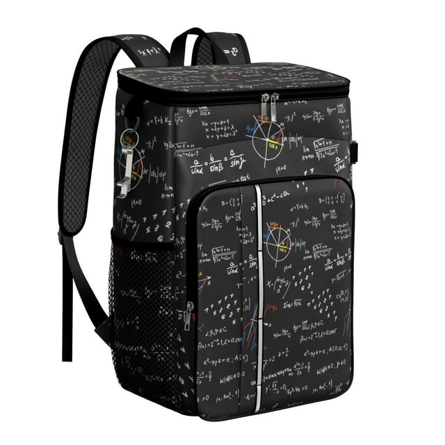 Science Classroom Essential Cooler Backpack - 20L High-Capacity Insulated Leakproof Bag for Students & Workers, Tablet Compartment Included
