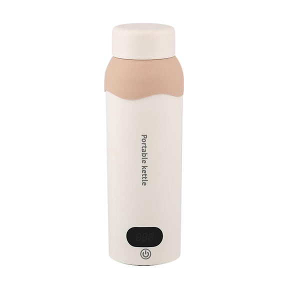Portable Electric Kettle with 304 Stainless Steel Inner Liner, 500ml Capacity and Six Temperature Settings for Travel and Everyday Use