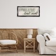 thumbnail image 3 of Stupell Industries Farmhouse French It's All Green Black Floating Frame Canvas Art, 25 x 11, by Lil' Rue, 3 of 7