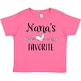 thumbnail image 3 of Inktastic Nana's Favorite- Heart Grandchild Boys or Girls Toddler T-Shirt, 3 of 5