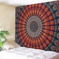 thumbnail image 1 of Tapiz de manta de dormir con estampado geométrico (Mandala16 150x130cm) Likrtyny Libre de BPA, 1 of 9