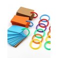 thumbnail image 5 of 50pcs Colorful Circle Ring Scrapbook Binding Buckle Hoop Binder Rings For Loose Leaf, 15/20/28/40mm, 5 of 5