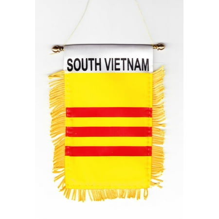 - South Vietnam Window Hanging Flag