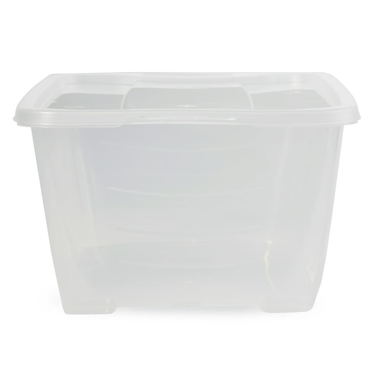 Life Story 5.7 L Clear Shoe Closet Storage Box Stacking Container 20 Boxes