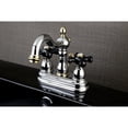thumbnail image 2 of Kingston Brass KB1604PKX 4 in. Centerset Bathroom Faucet, Polished Chrome/Polished Brass, 2 of 3