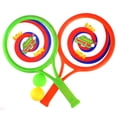 thumbnail image 1 of Kids Tennis Racket Set Portable Tennis Racquet Set with Ball for Outdoor Sports, 1 of 6