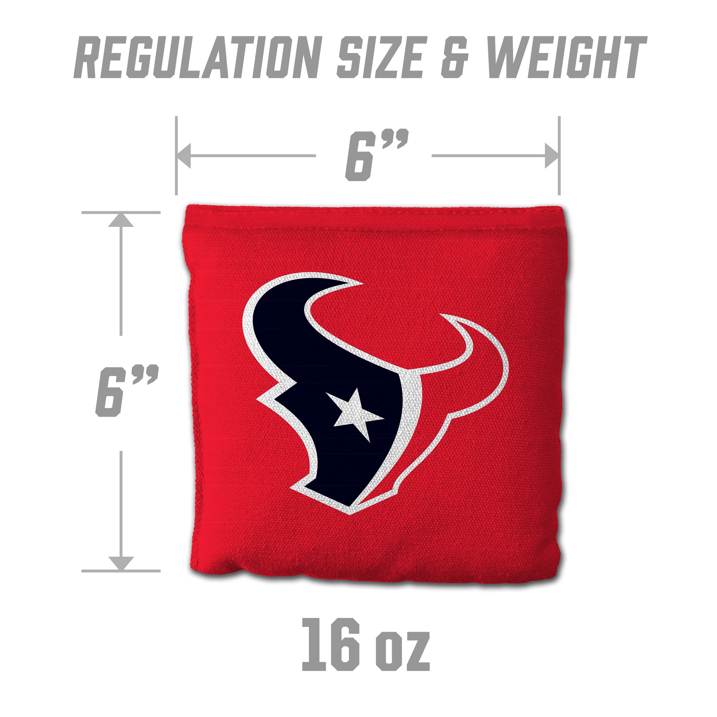 Houston Texans 8pk Licensed Cornhole Bags