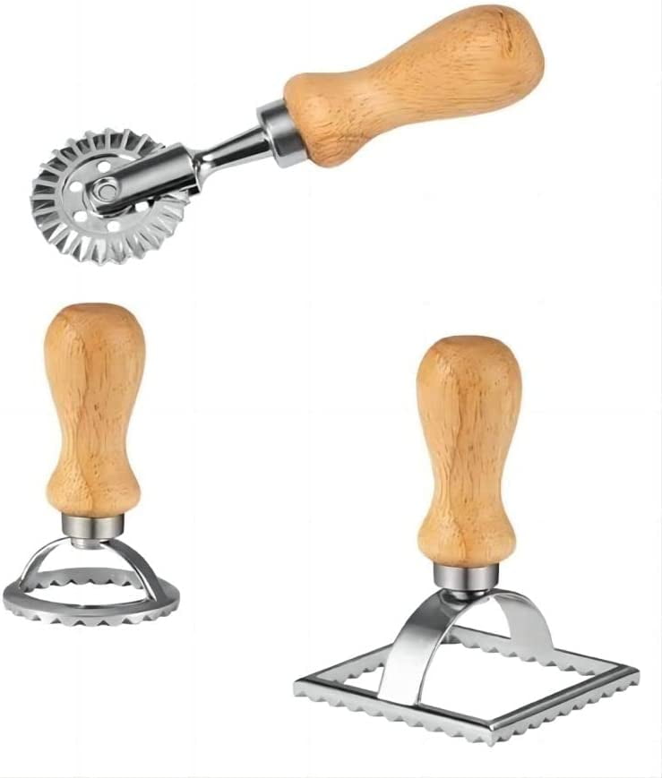 Ravioli Stamp Maker Cutter Pasta Press Stamps Mold Set Dumpling Mould