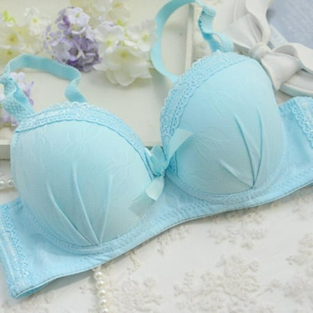 

Clearance Sale Thin Cup Bra Wicking Soft and Somfortable Young Girl Sweet Underwear Lace Summer Women s Bras
