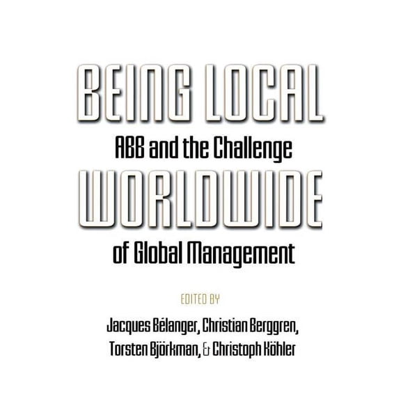 Ilr Press Books Being Local Worldwide, (Paperback)
