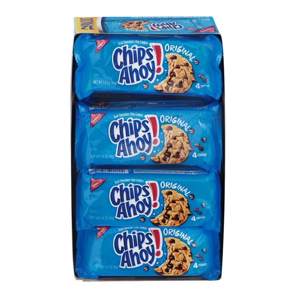 chips ahoy Nabisco chips ahoy original real chocolate chip cookies are the world's favorite chocolate chip cookies packed with chocolate chips baked into every bite. chips ahoy Nabisco chips ahoy original real chocolate chip cookies are the world's favorite chocolate chip cookies packed with chocolate chips baked into every bite.