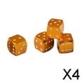 thumbnail image 1 of DYNWAVECA 4-6pack 4 Pieces Dice Dust Valve Caps Novelty Fun Retro Auto Car-styling Golden 4 Pcs, 1 of 9