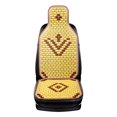 thumbnail image 3 of Funda de asiento de coche con cojín de bambú fresco de verano, alfombrilla cuadrada de bambú natural, de una sola pieza, masaje, transpirable, ambiental, impermeable, 3 of 5