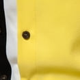 thumbnail image 5 of Wavsuf Mens Sweatshirts Button Yellow Blouse Tops Size L, 5 of 5