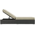 thumbnail image 3 of Modway Sojourn Outdoor Patio Sunbrella® Chaise Lounge in Canvas Antique Beige, 3 of 4