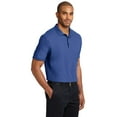 thumbnail image 4 of Port Authority Adult Male Men Plain Elbow Sleeves Polo Royal X-Large Tall, 4 of 4