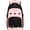 Black and Pink, variant on School Backpack for College High Middle School Fashion Student Bag Cute Aesthetic Teen Bookbag for Teens Women Kids Girls Pink