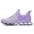 thumbnail image 3 of Women Shoes Slip on Fashion Sport Running Tennis Athletic Walking Shoes Gym Runner Trail Shoes Light Purple Size 11, 3 of 9