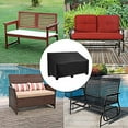 thumbnail image 2 of OPTUTUS Outdoor Garden Patio Sofa Chair Cover Sunshade Cloth Cover Black 420D Oxford Cloth, 2 of 7