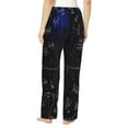 thumbnail image 3 of Fotbe Mathematica Science Women's Pajama Pants,Sleepwear Pants,Pj Bottoms Drawstring And Pockets-Large, 3 of 9