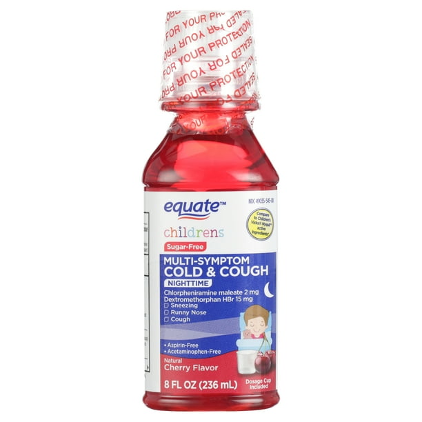 Equate Children's MultiSymptom Sugarfree Nighttime Cough and Cold