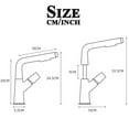 thumbnail image 5 of Chrome Bathroom Sink Faucet 1Hole Vessel Vanity Mixer Pull Down Sprayer Faucet, 5 of 16