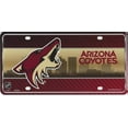 thumbnail image 2 of Arizona Coyotes Metal License Plate, 2 of 2